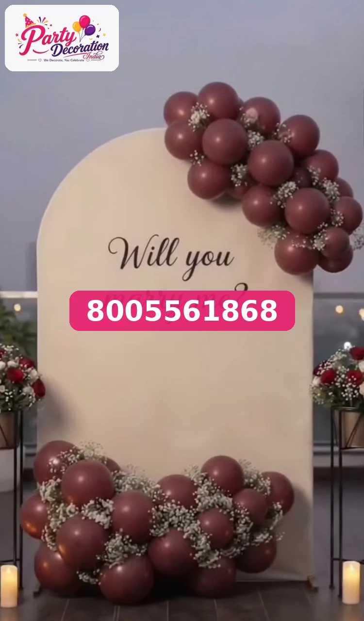 Party Decoration India Setup
